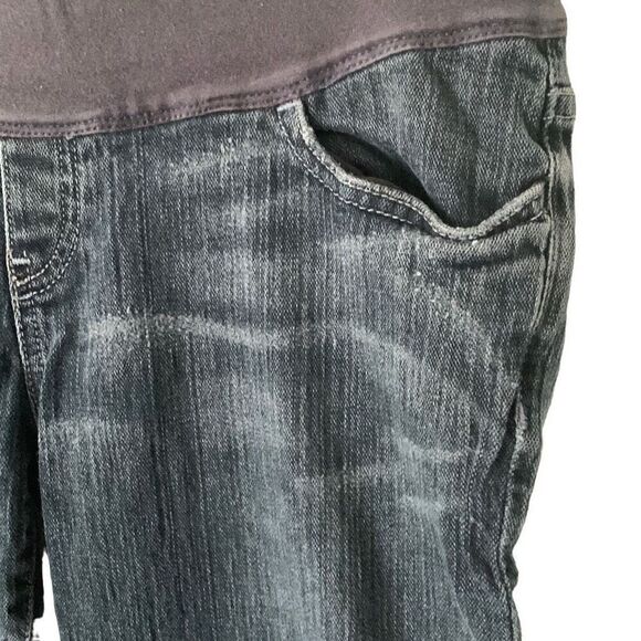 Pre Owned Women’s Gap Maternity Original Long and Lean Jeans Sz 2 Reg Comfort - Picture 8 of 15